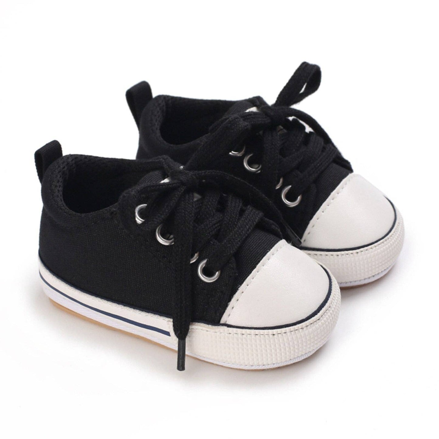 Sneaker Crib Shoes - Black