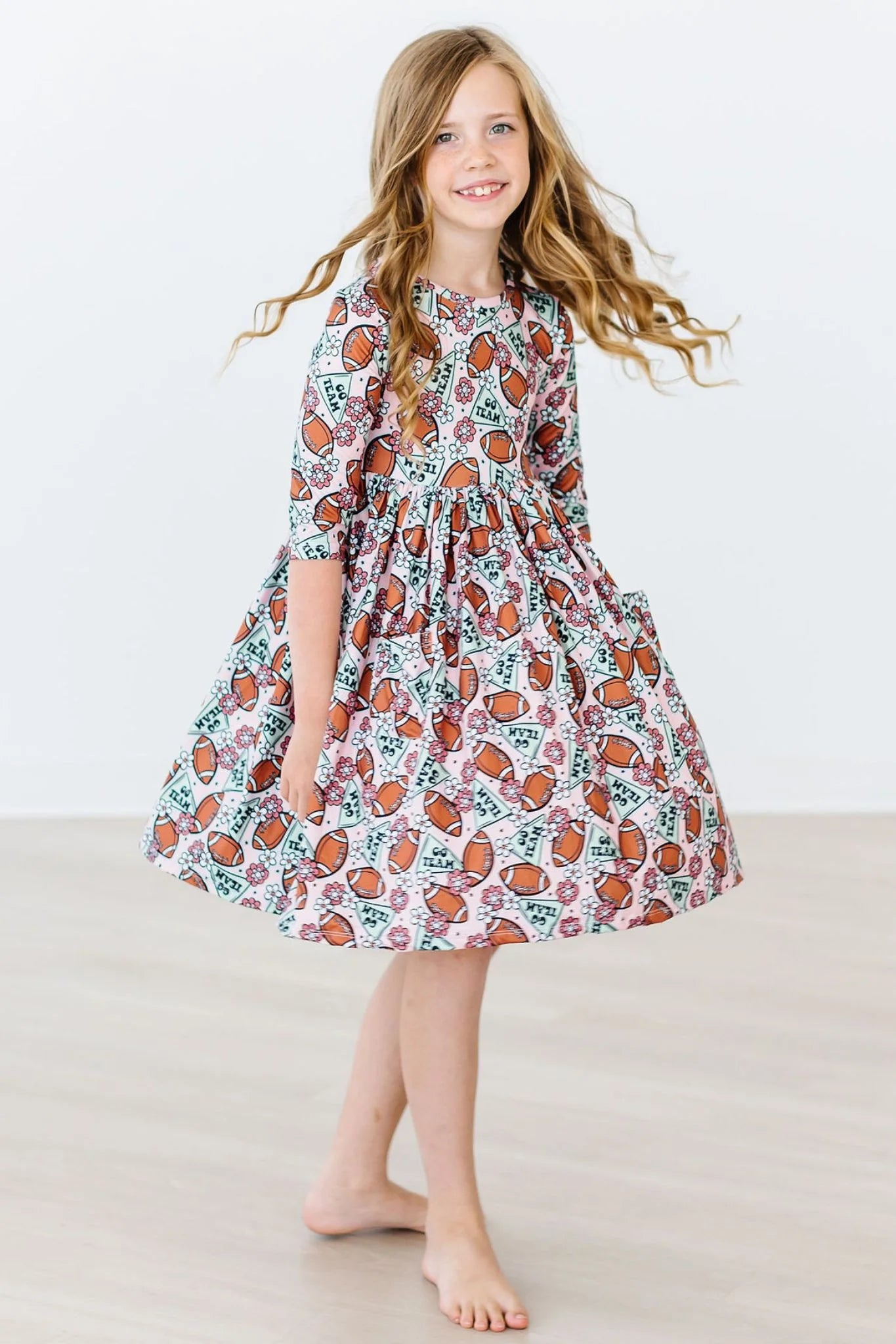 Go Team Pocket Twirl Dress