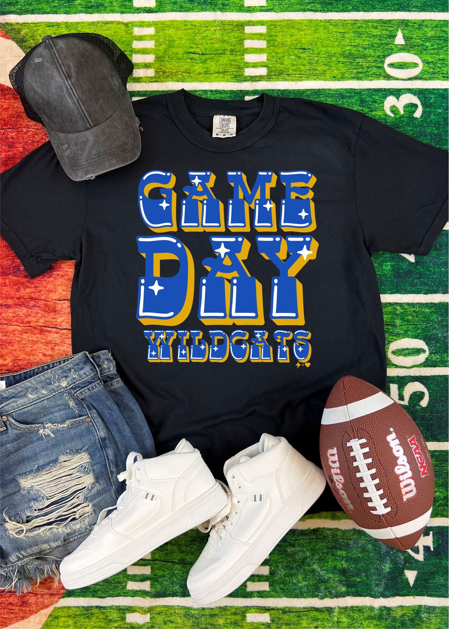 Wellman Wildcats Game Day T-Shirt