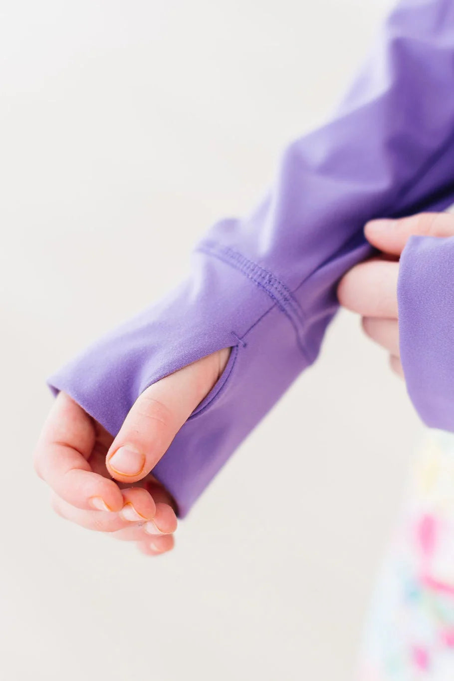 Playful Purple Full Zip Ruffle Active Jacket