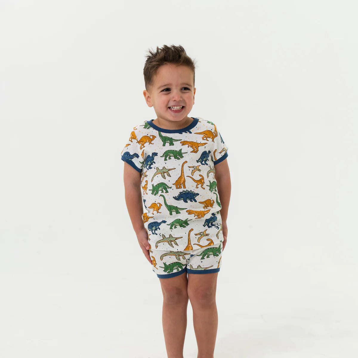 Youth Sleep Short Set | Dino-Mite