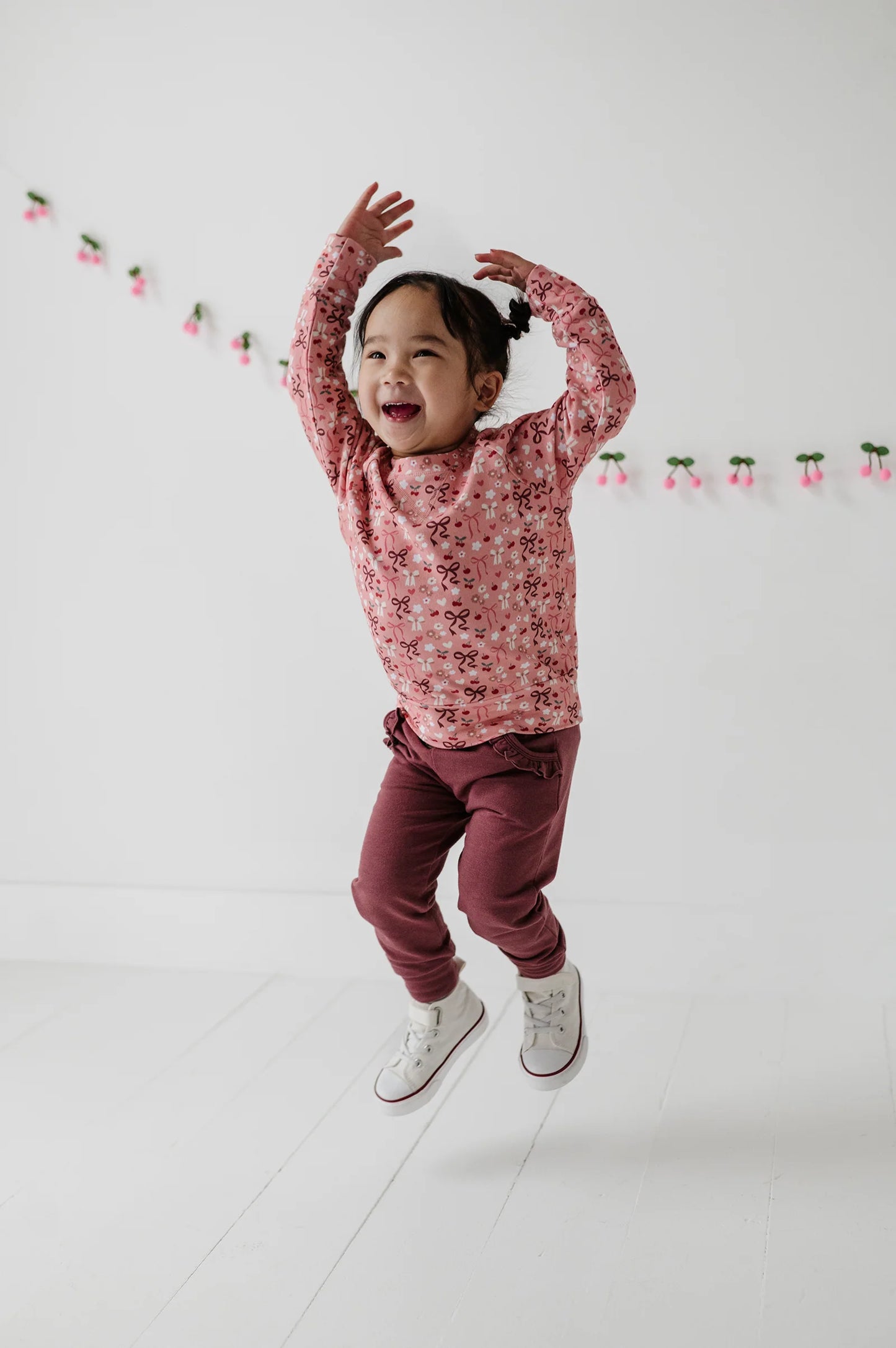 Girl Jogger | Rose Brown