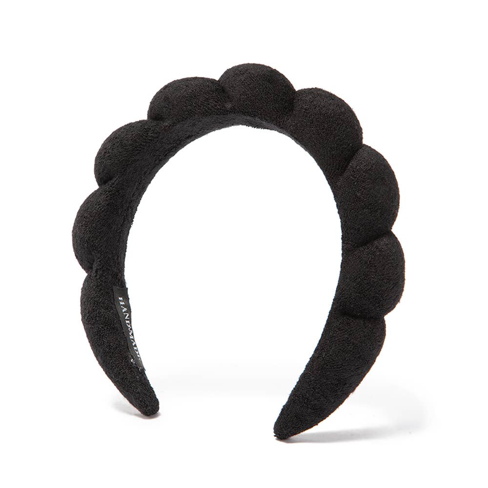 Bubble Spa Headband | Black
