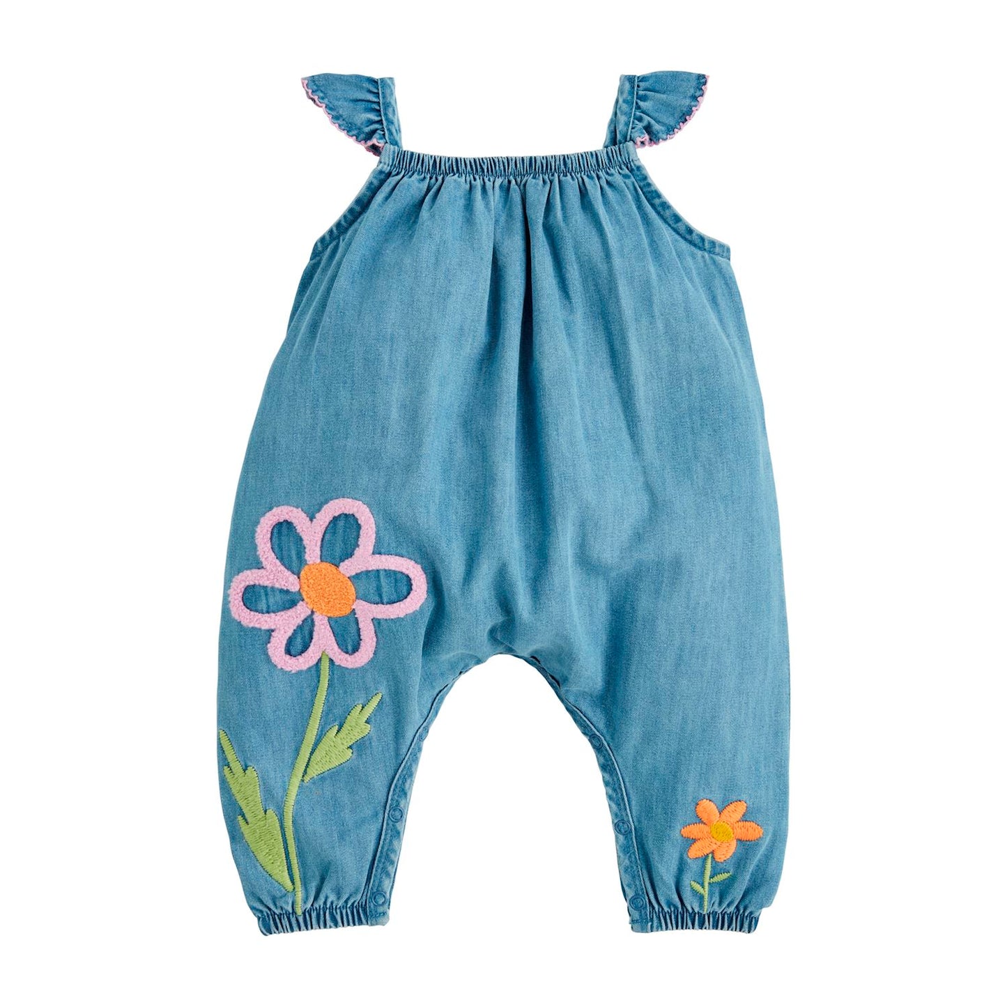 Denim Flower Jumper