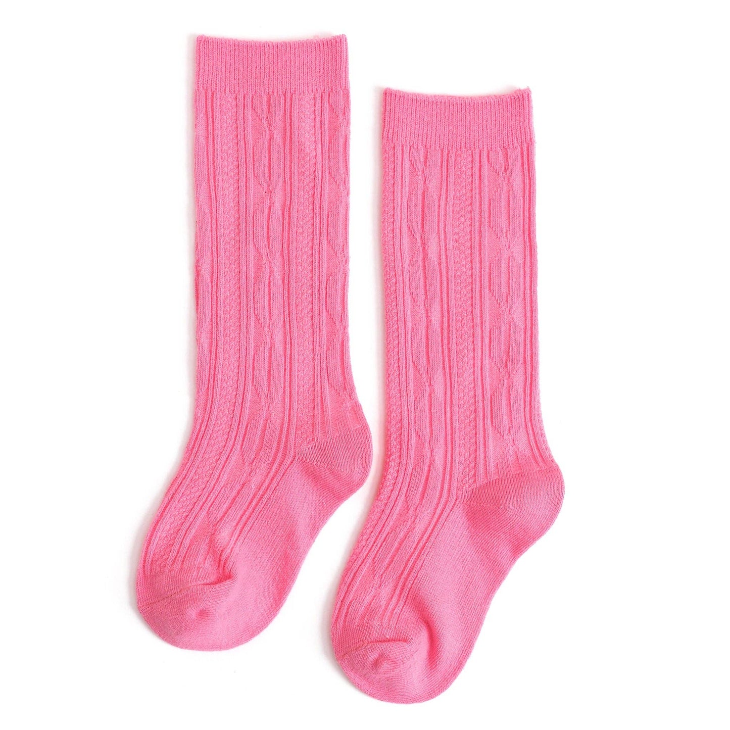 Taffy Cable Knit Knee High Socs