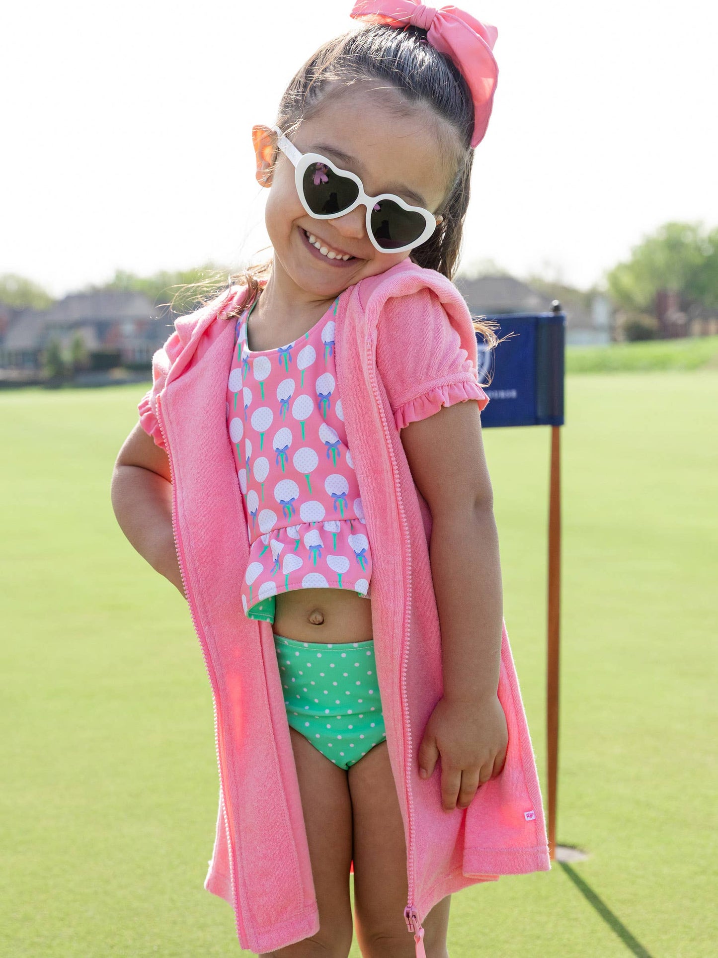 Bubblegum Pink Terry Full-Zip Cover Up | Baby & Toddler