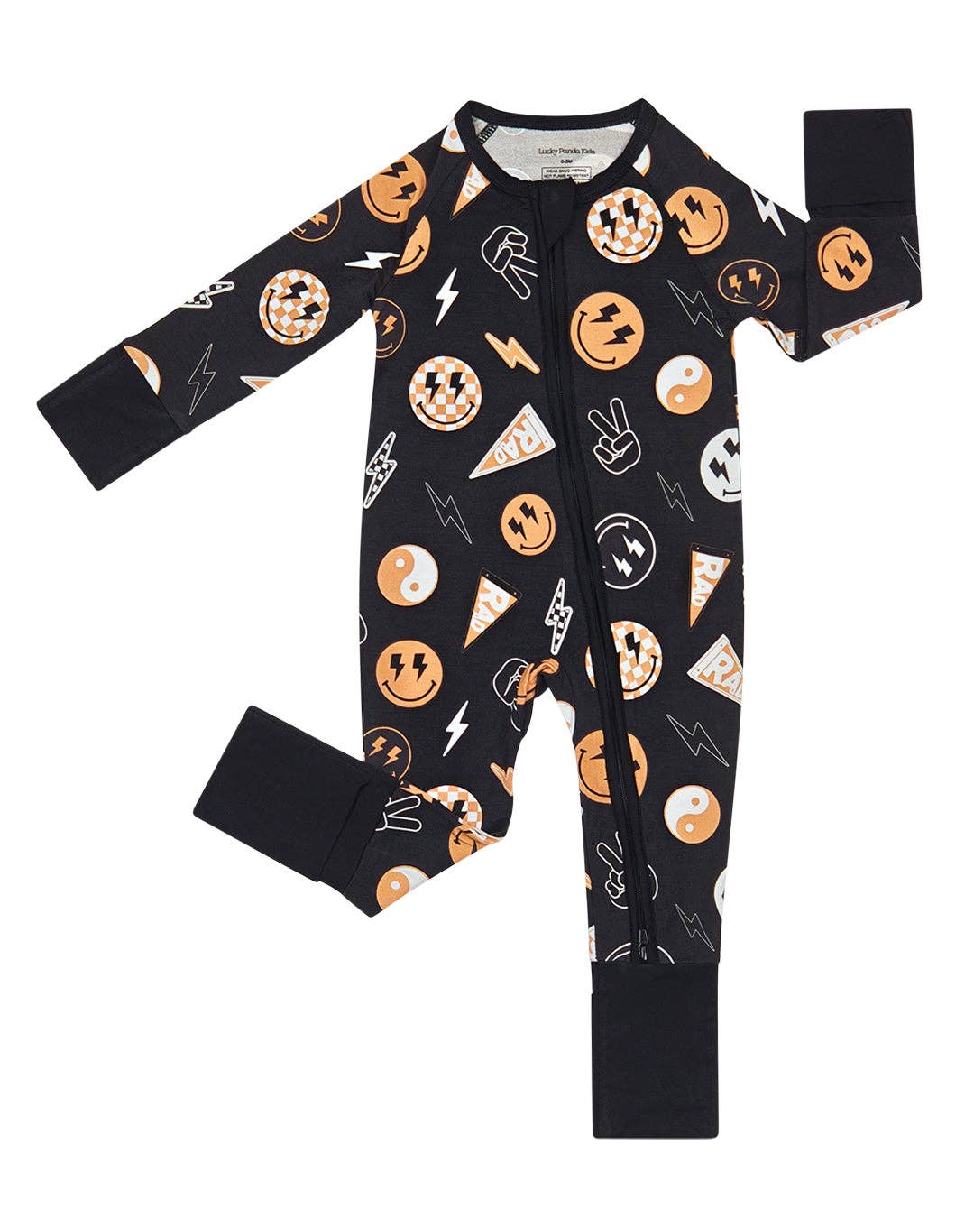 Bamboo Zip Romper | Rad Vibes: 0-3M