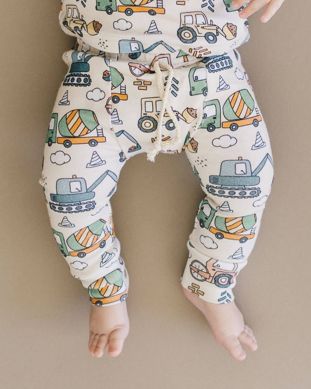 Lounge Set | Construction Trucks: Newborn
