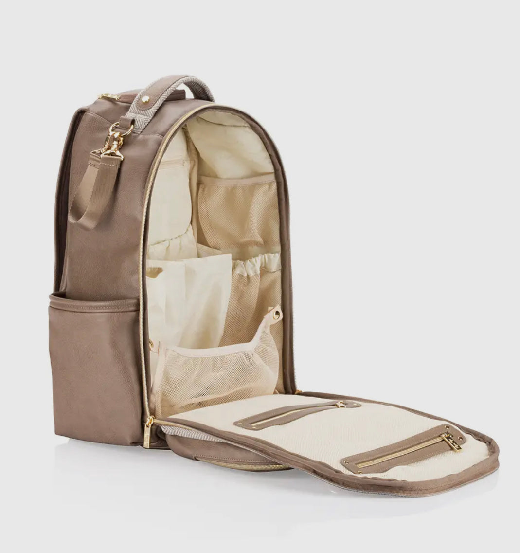 Vanilla Latte Boss Plus Diaper Backpack