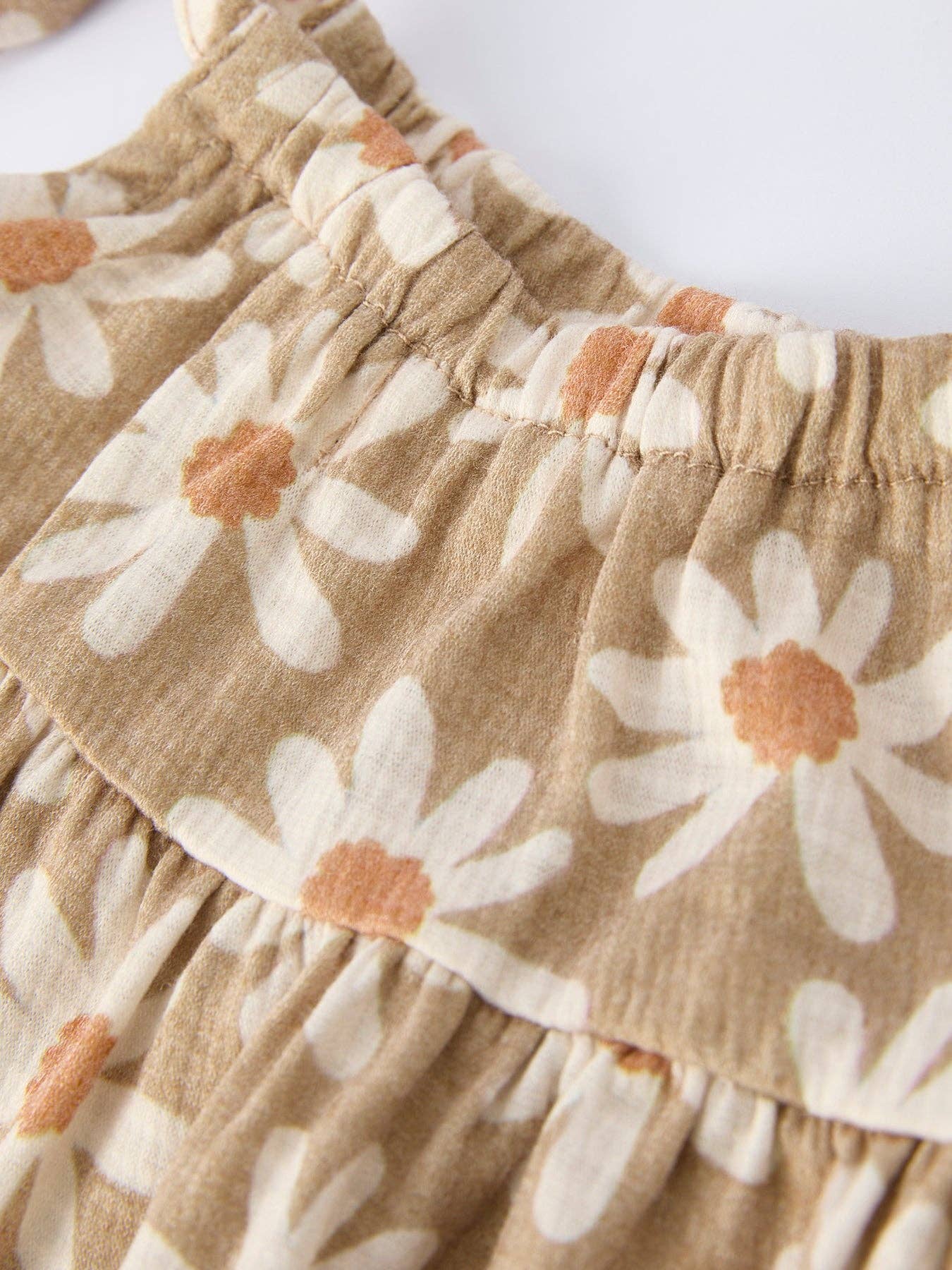 Floral Daisy Baby Romper