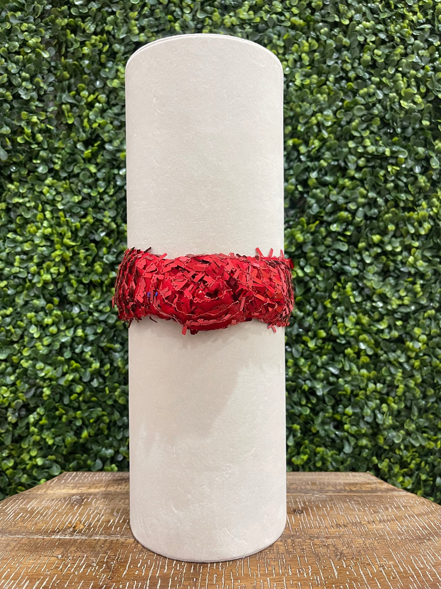 Shimmy Red Headband
