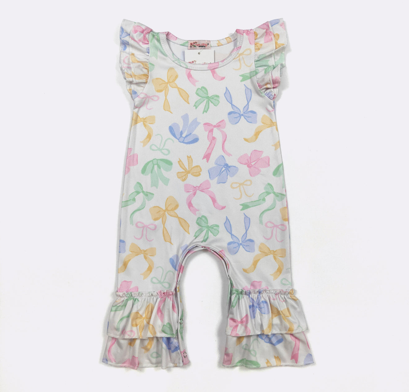 Bowtiful Ruffle Romper