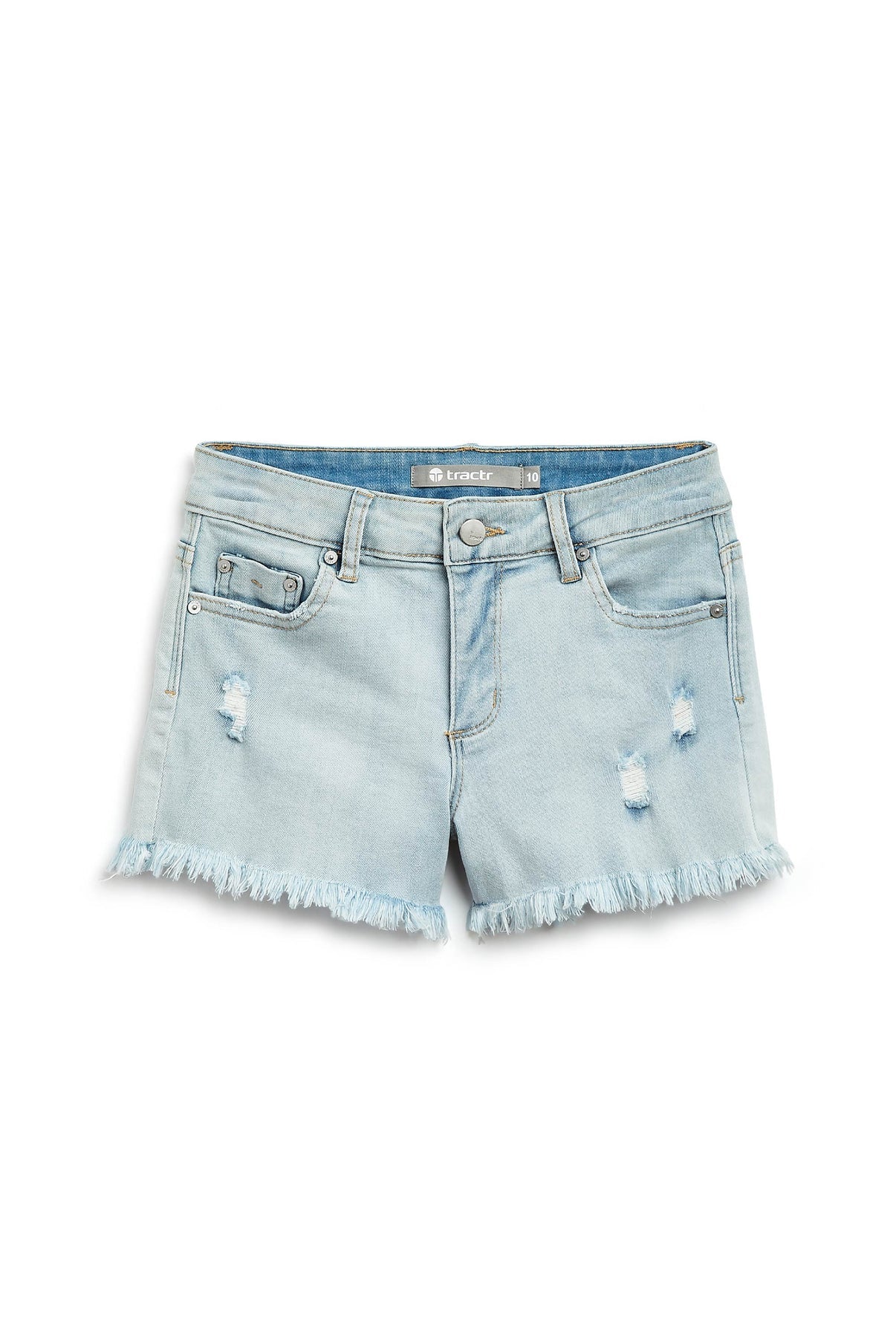 Brittany Frayed Hem Shorts | Avalon