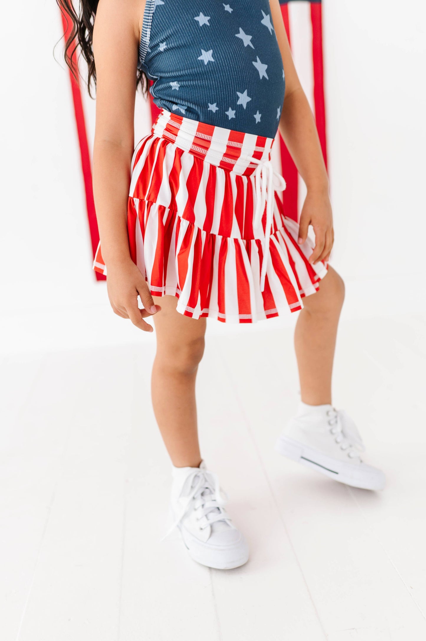 Spangled Star Ribbed Tank | JUNE 10