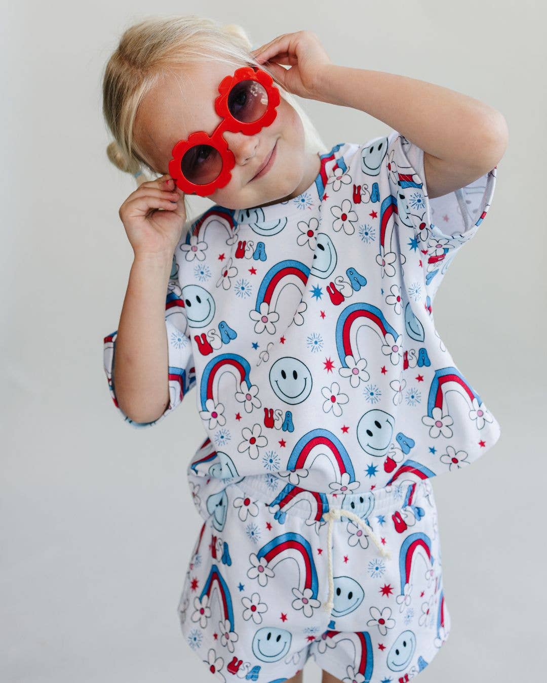 Little Miss USA Shortie Set