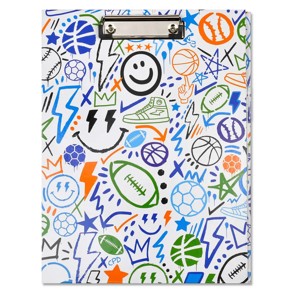 Let’s Go Sports Clipboard Set