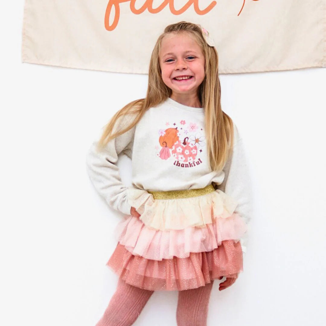 Boho Blush Petal Tutu