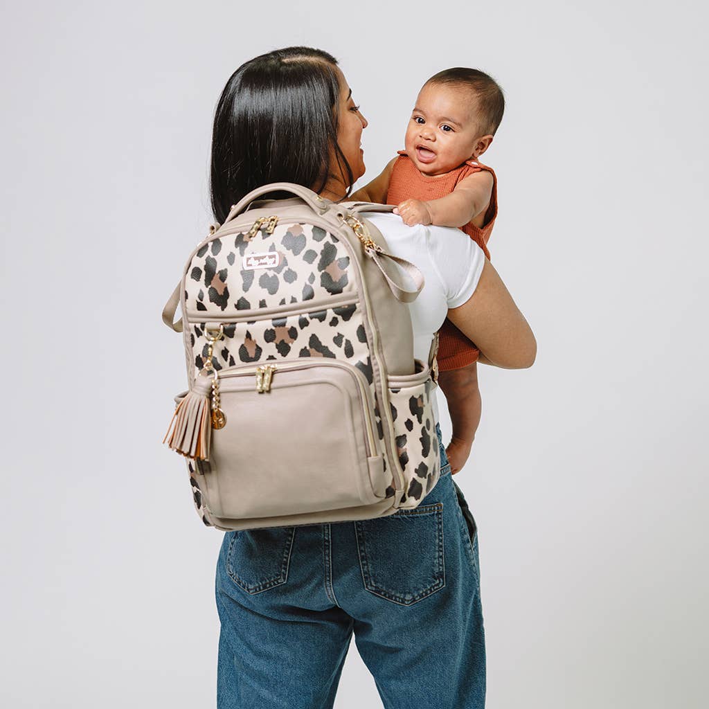 Leopard Boss Plus™ Backpack Diaper Bag