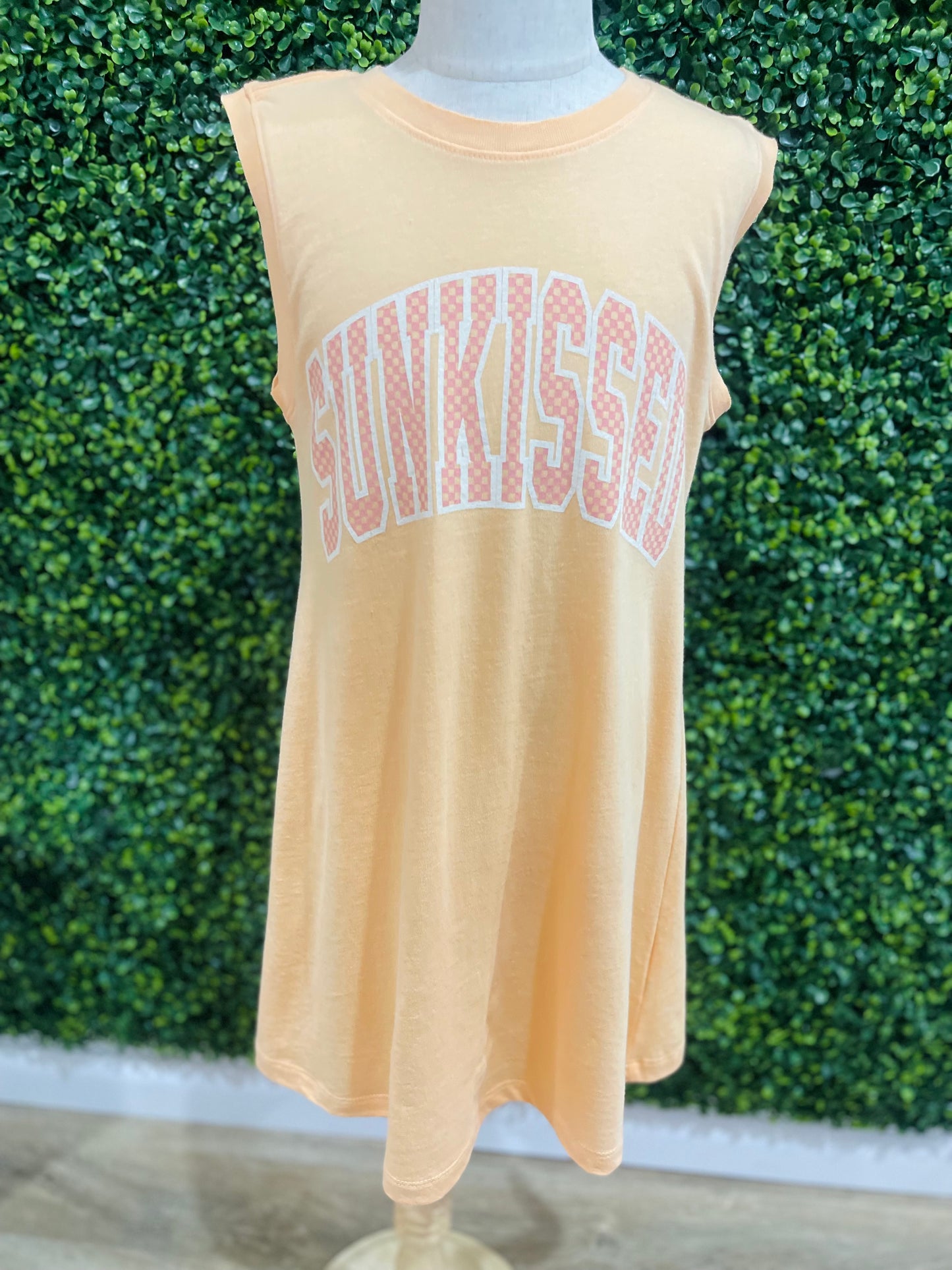 Sunkissed Muscle Tank Dress | Sunshine Tie Dye
