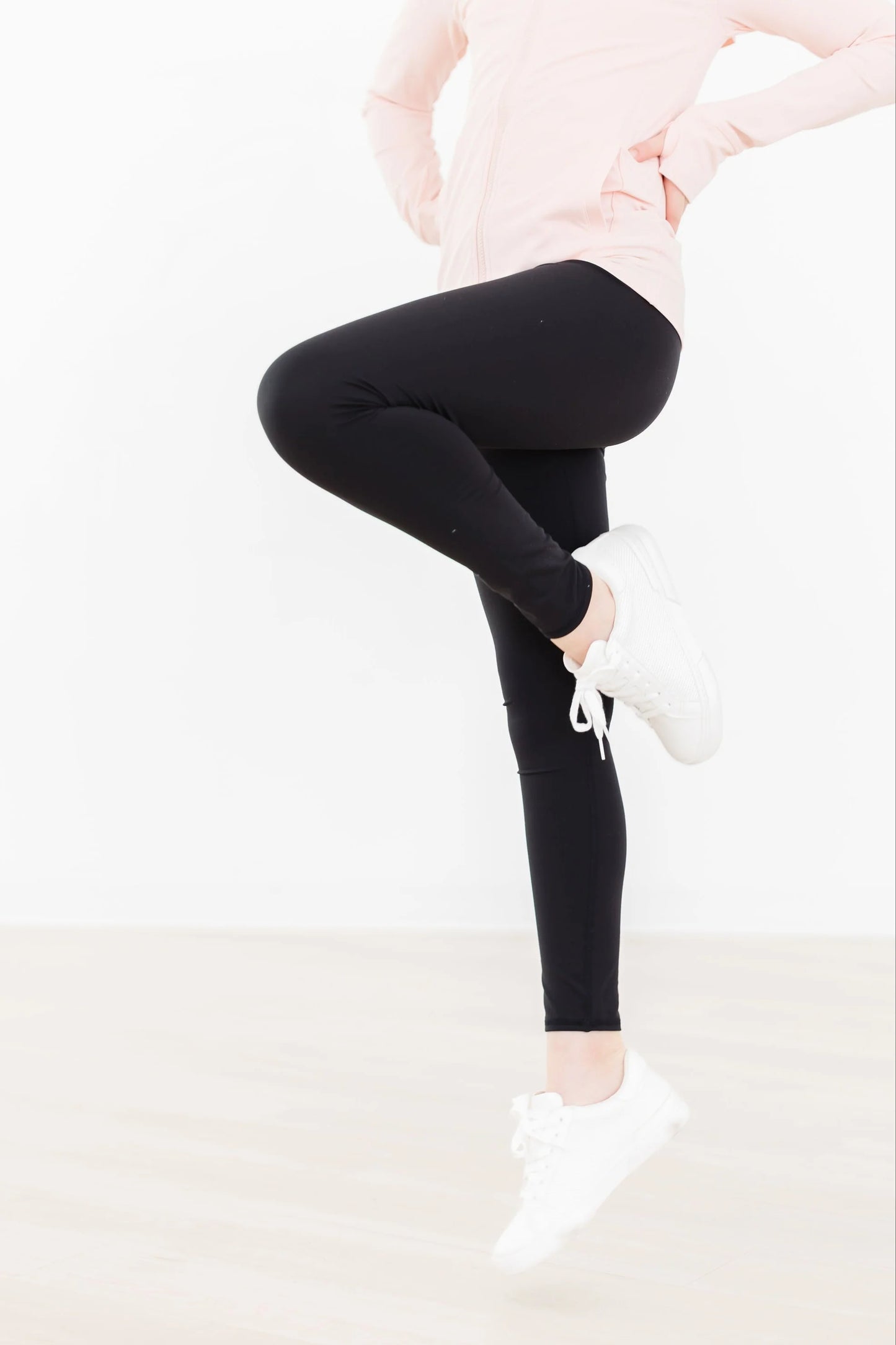 Balanced Black Active Leggings
