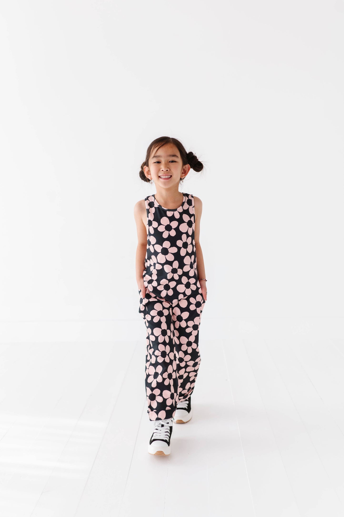 Retro Daisy | Twist Back Romper