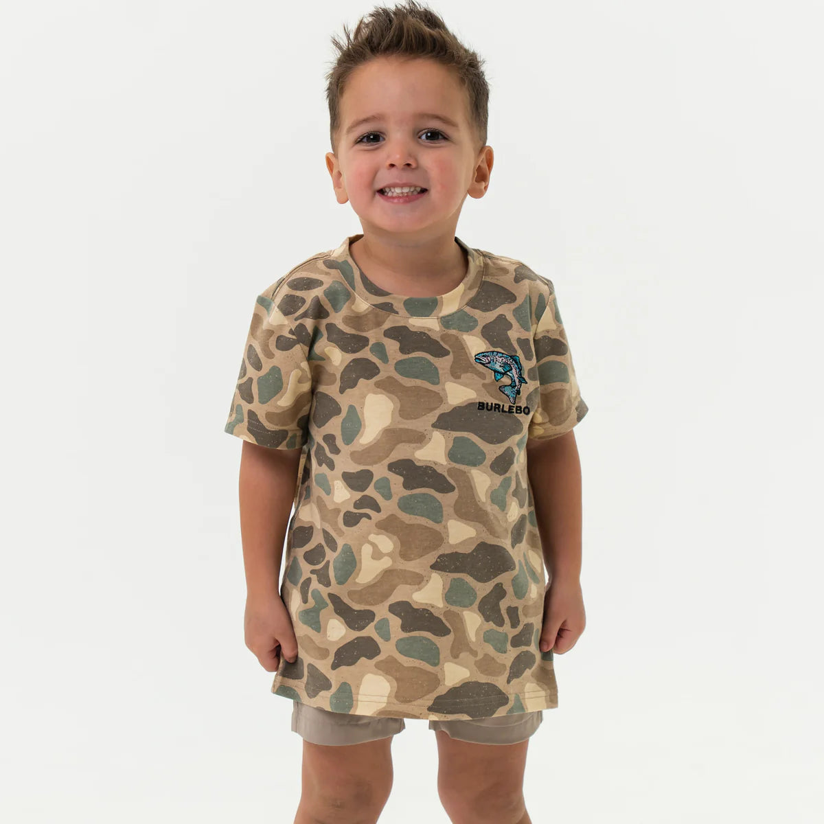 Youth Retro Pintail Camo Tee | Jumping Fish