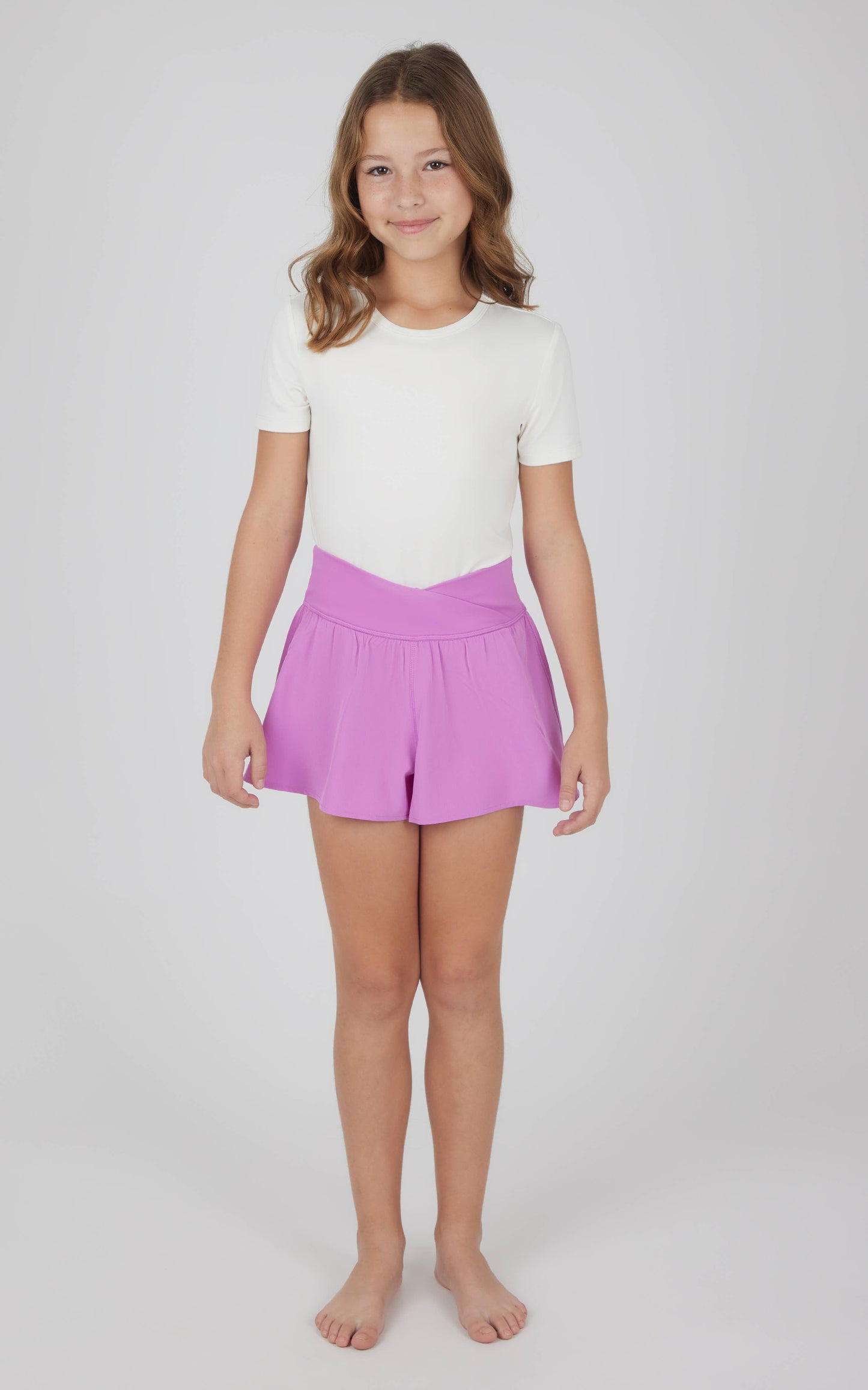 Girls Crossover Hybrid Shorts