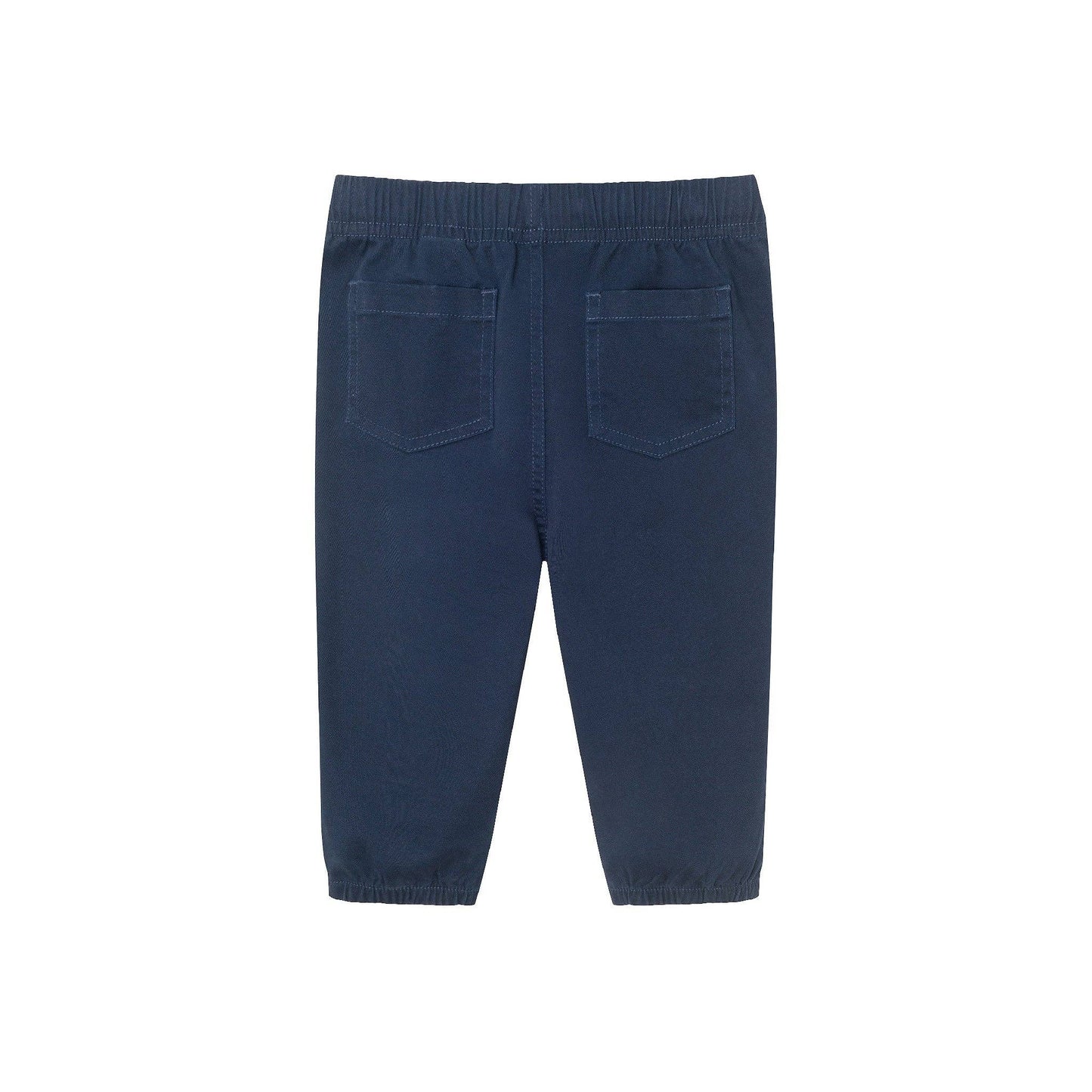 Corduroy Button Down & Navy Joggers Set