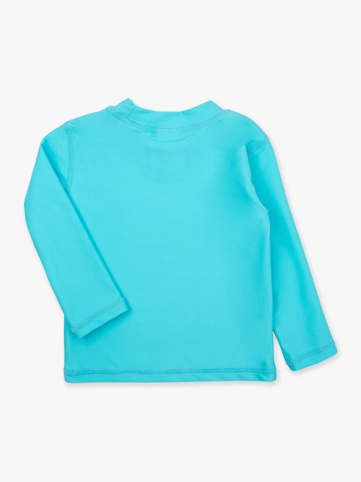 Bright Aqua Long Sleeve Rash Guard