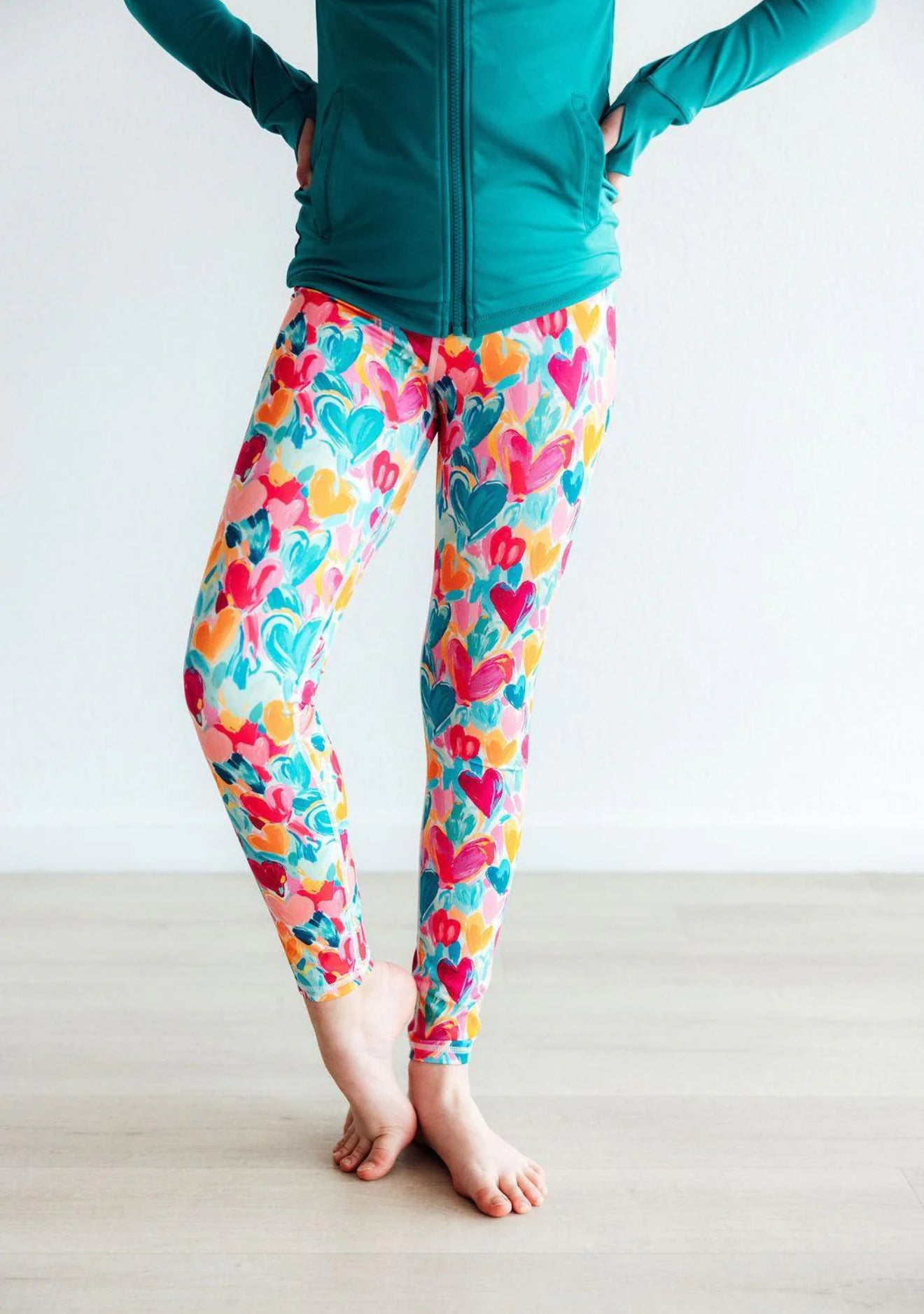 Heart Hustle Active Leggings