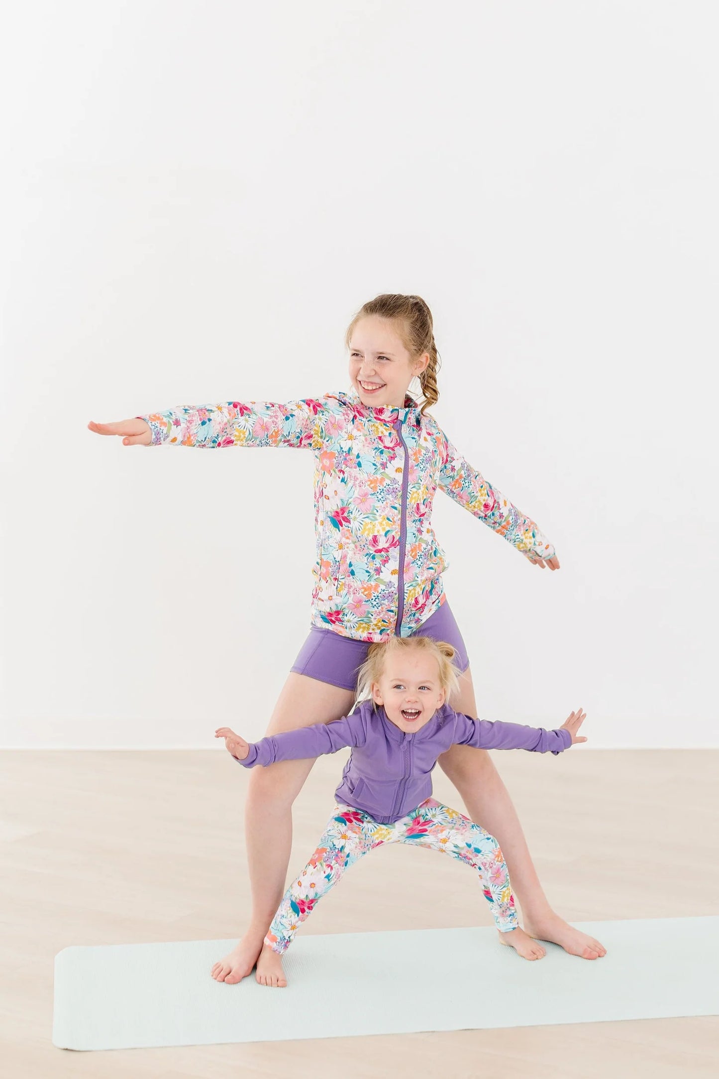 Petal Power Full Zip Ruffle Active Jacket