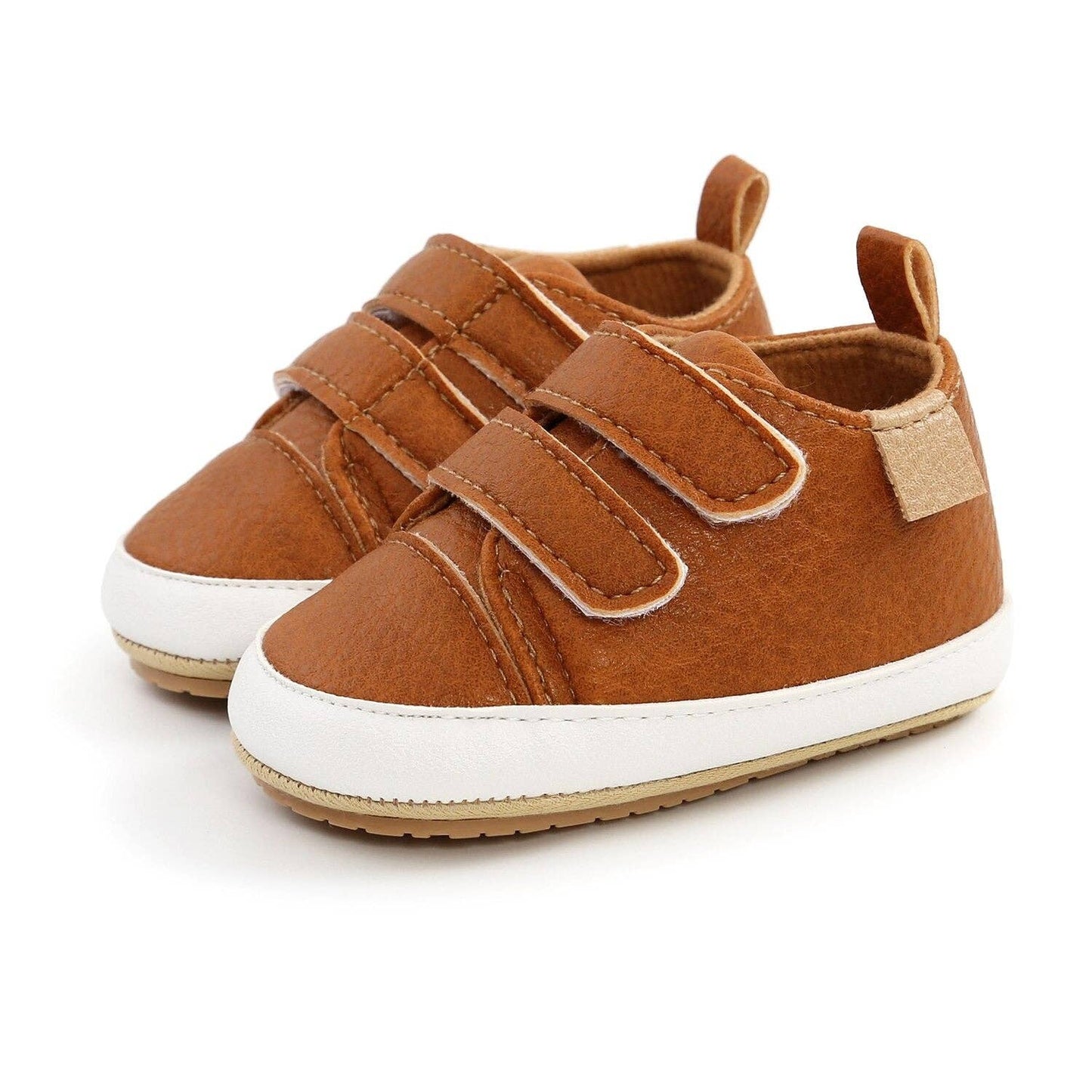 Velcro Sneaks - Brown