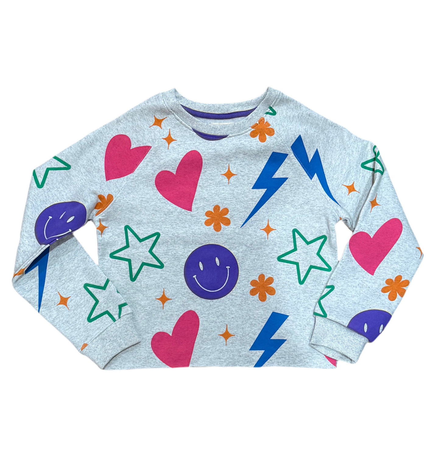 All Over Icons Sweatshirt