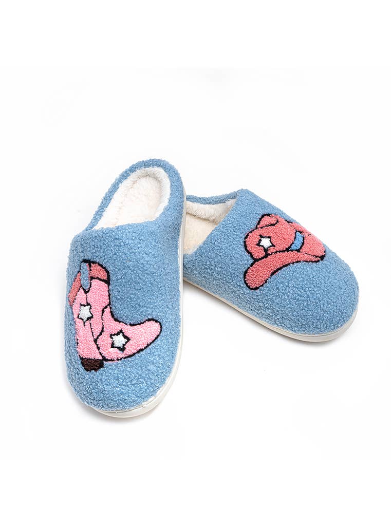Tween Slippers - Western Cowgirl - Size 5-8
