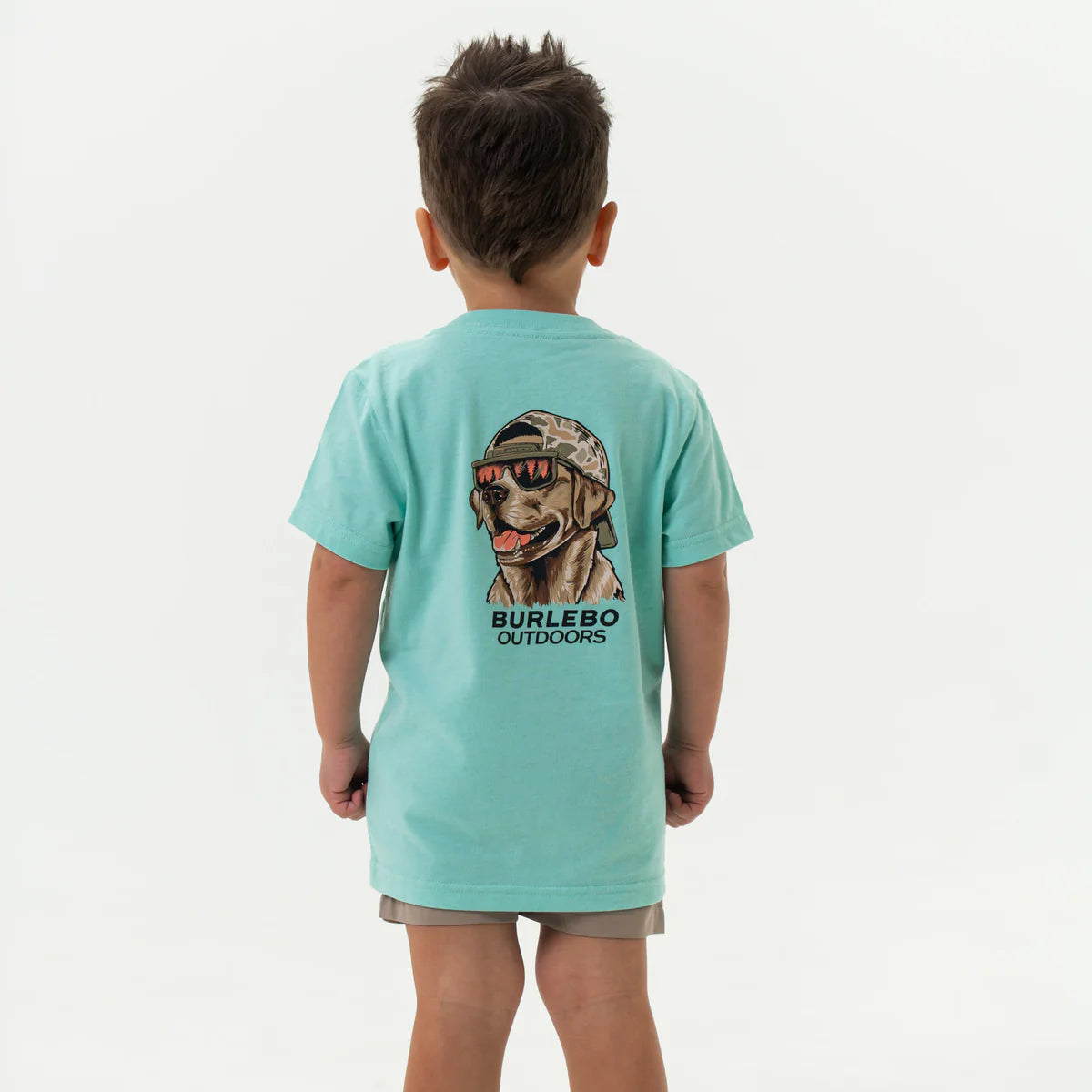 Youth Tee | Mallard Camo Dog | Island Reef
