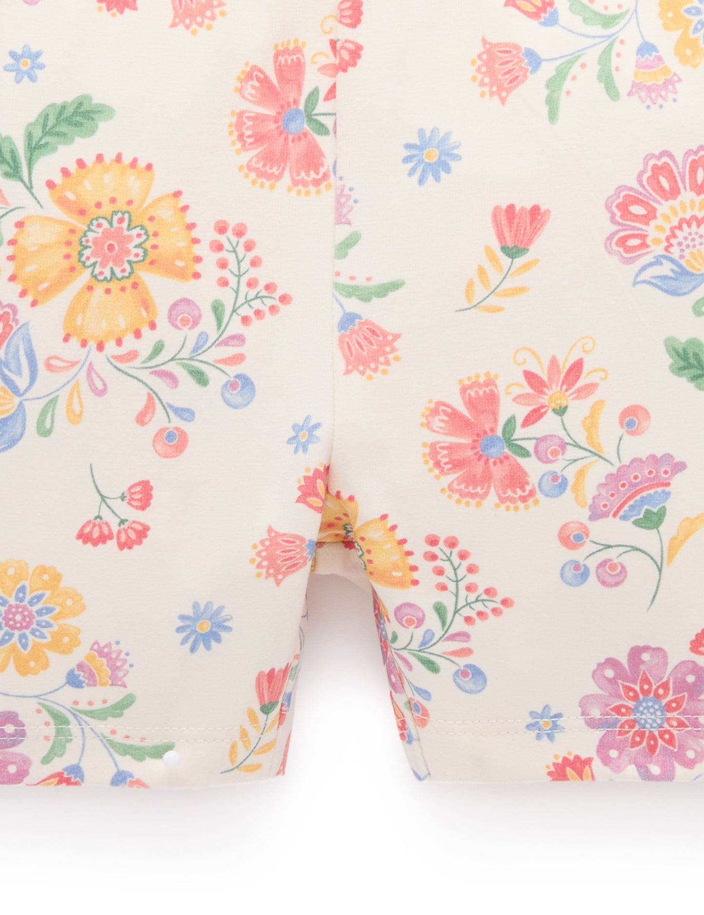 Llama Ruffle Tee + Short Set | Pink Papaya