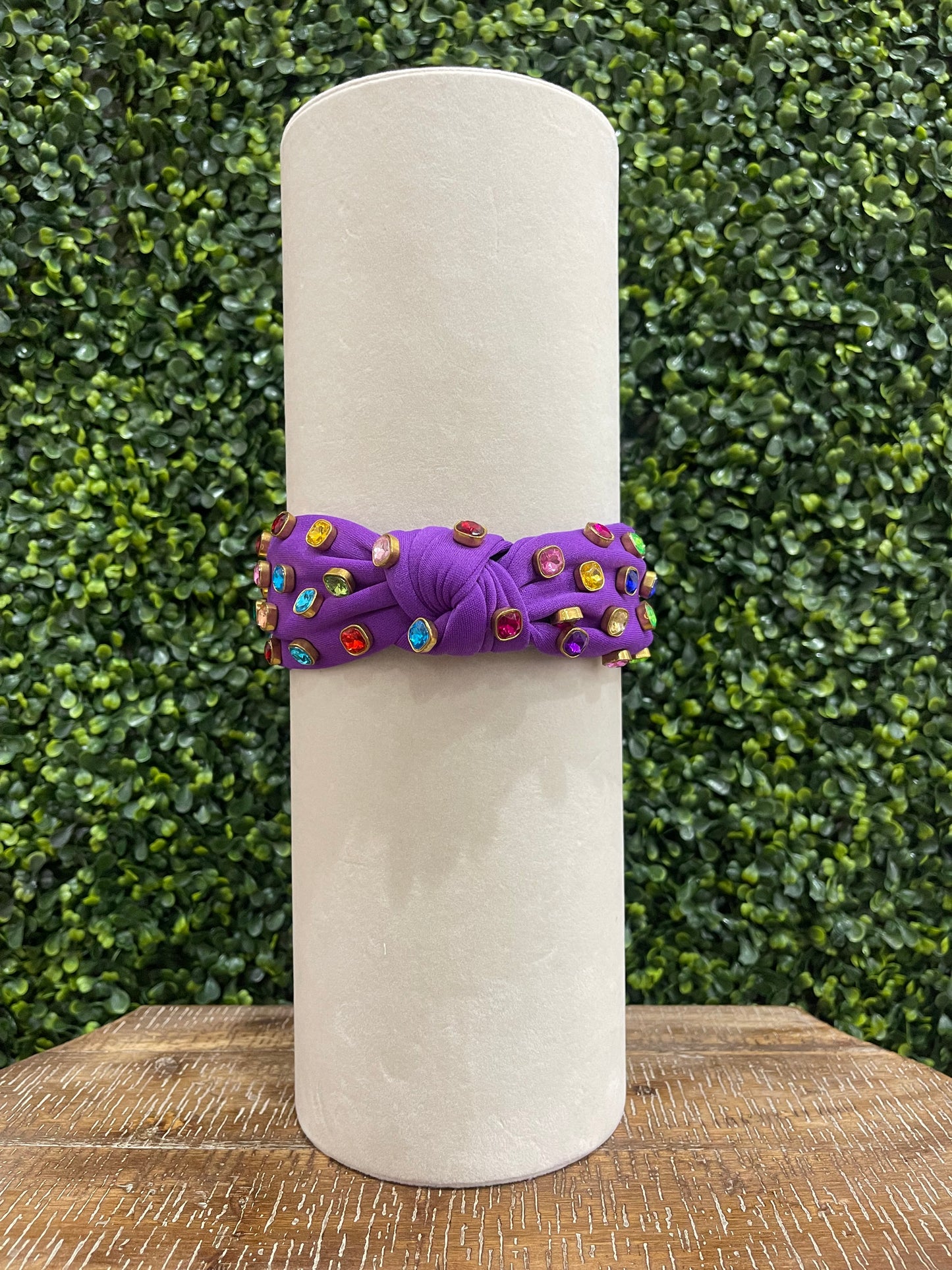 Purple Gem Headband