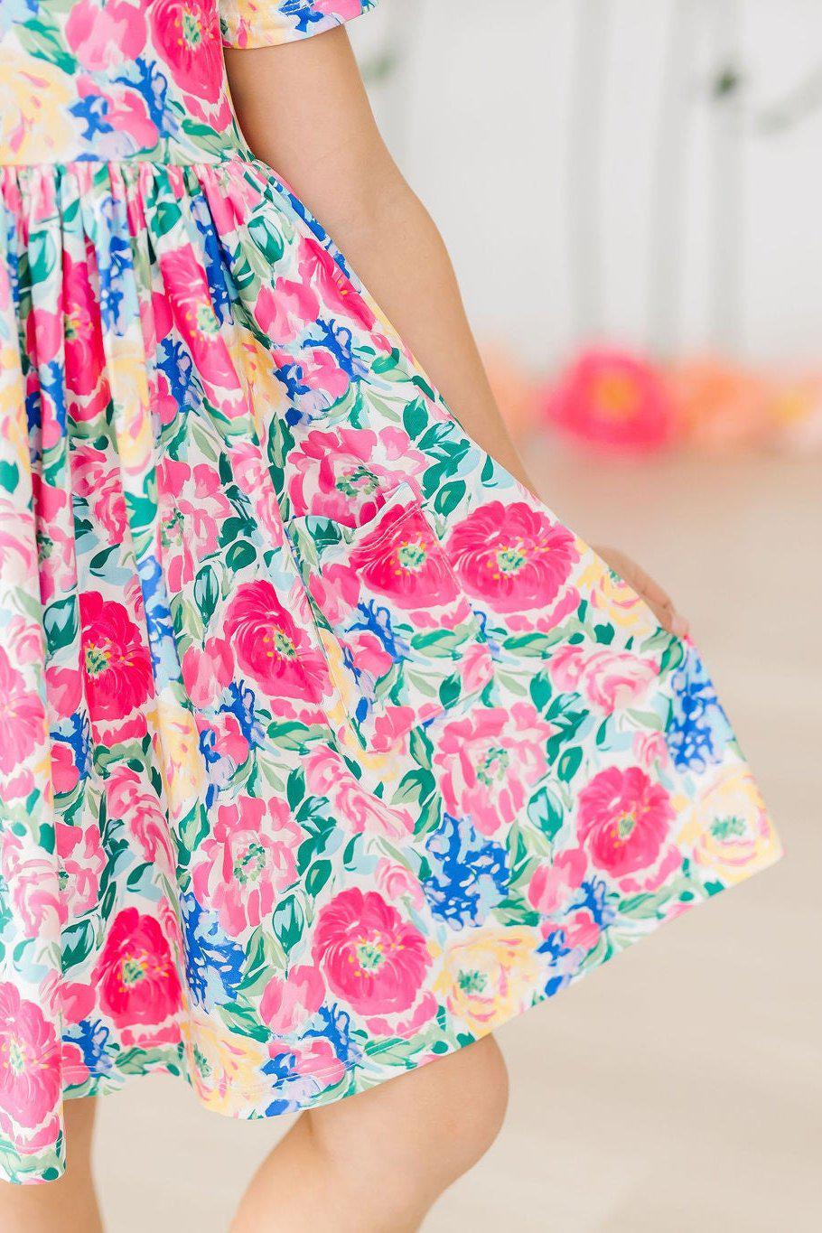 Wildflower Wishes Pocket Twirl Dress