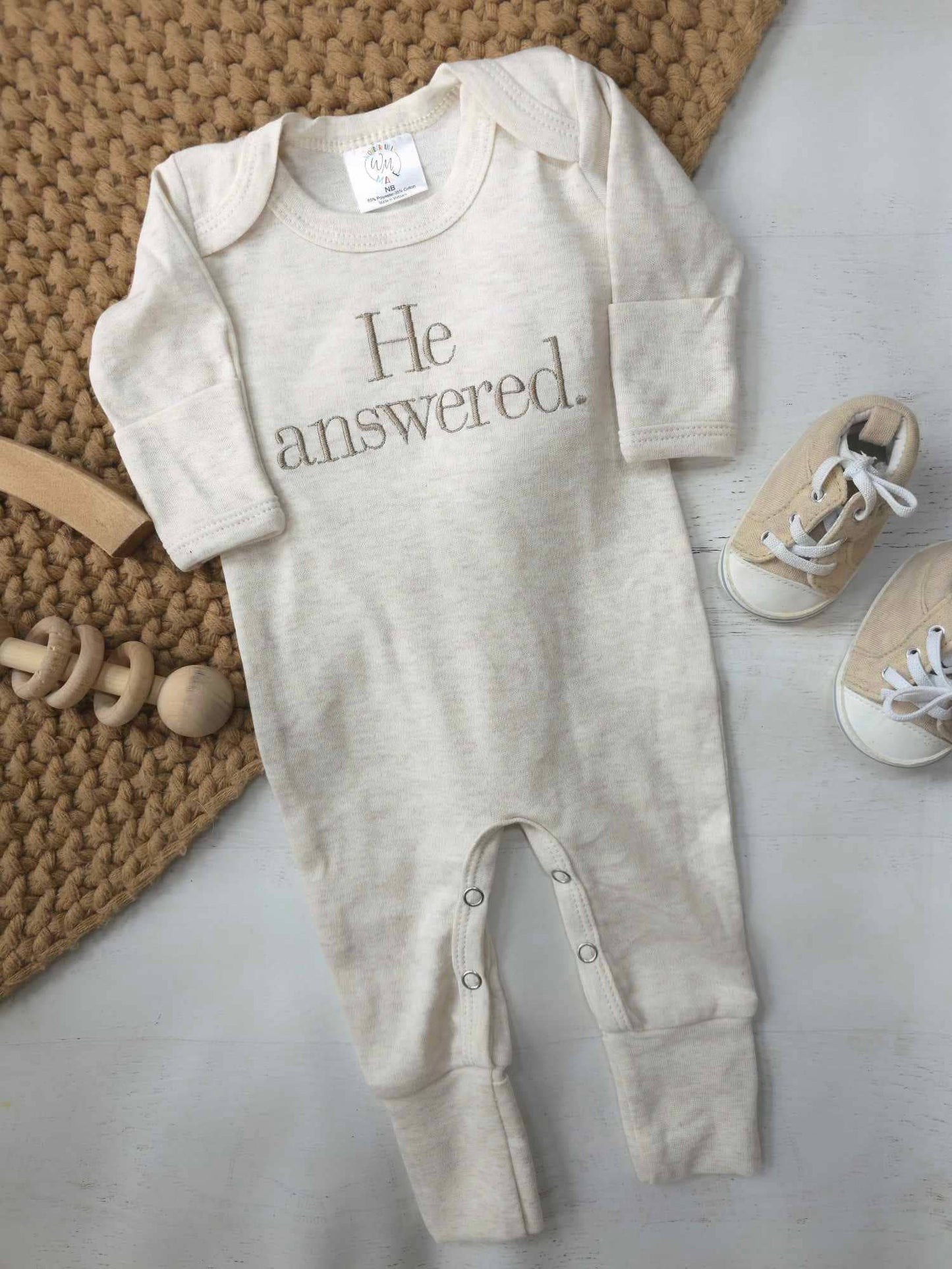 Baby Romper | He Answered