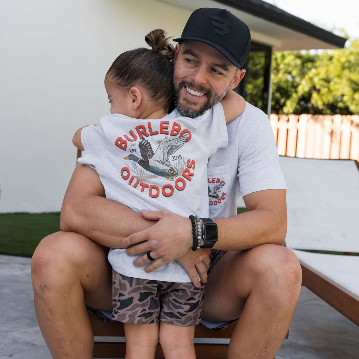 Toddler Tee | Old School Duck Hunt | Heather Oatmeal