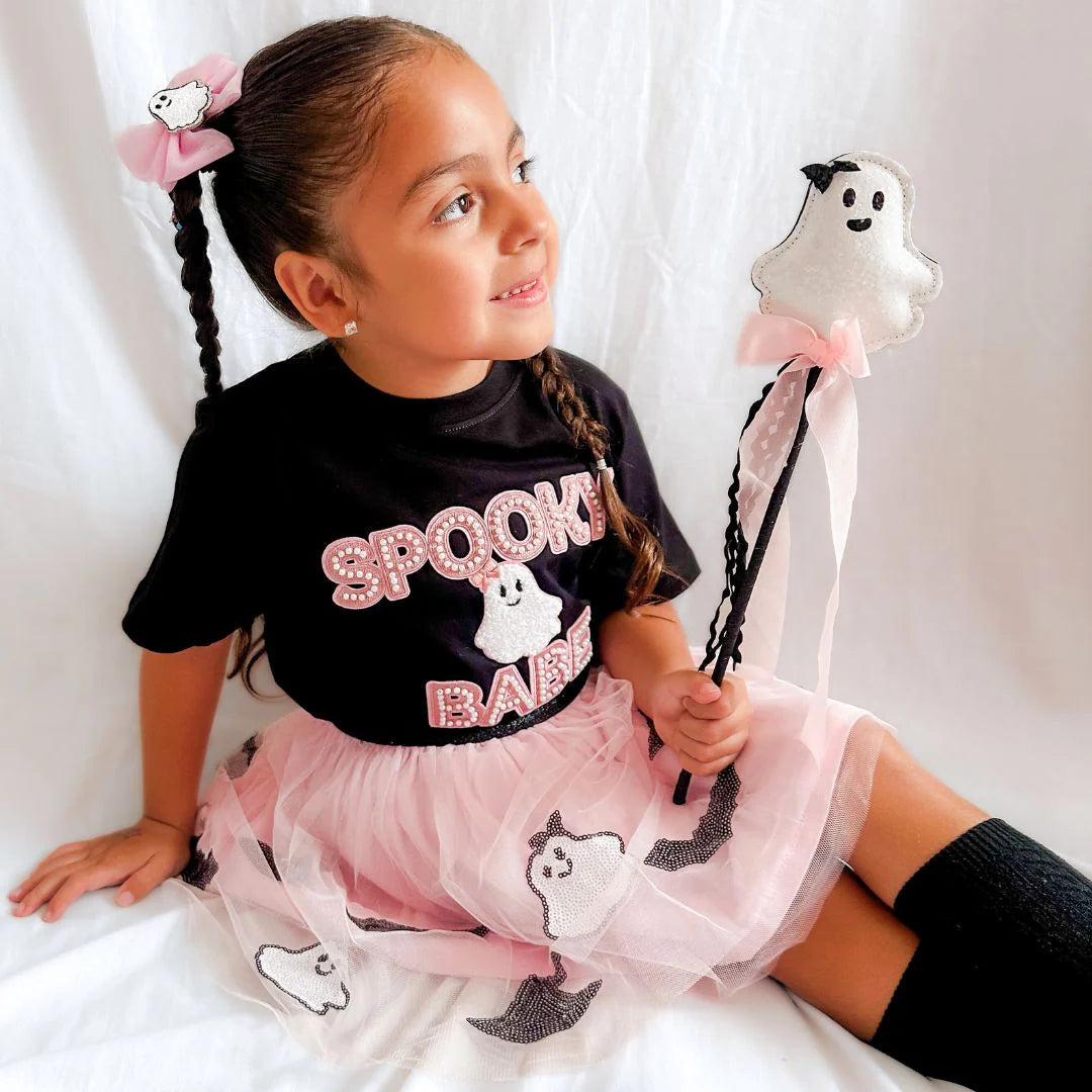 Coquette Tulle Ghost Bow Clip