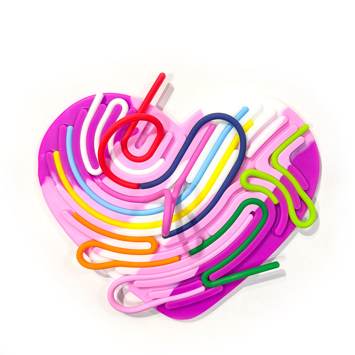 Silly Tube Sensory Toy | Heart