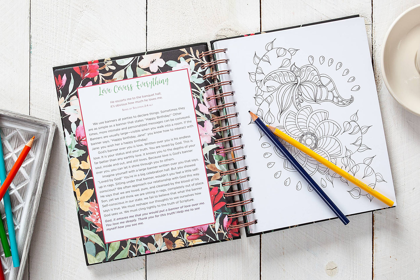 Think On These Things | Devotional Coloring Book