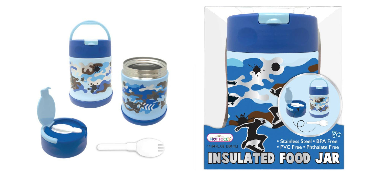 Insulated Food Jar, Camo