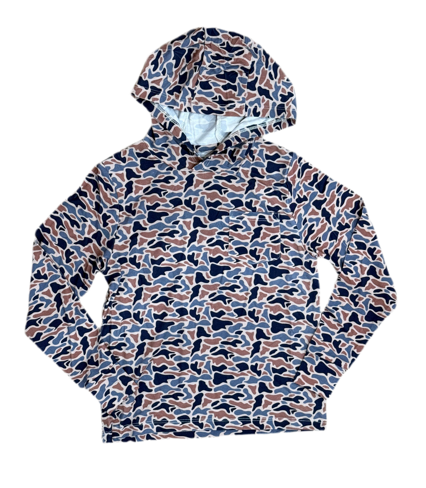 River Camo Bamboo Hoodie