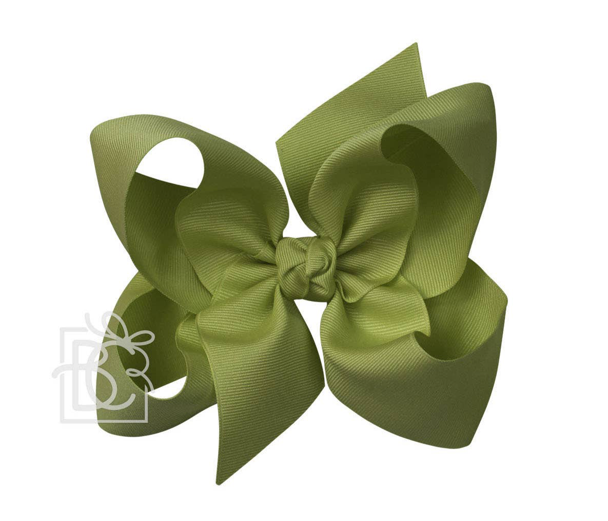 6" Solid Grosgrain Bow | Moss