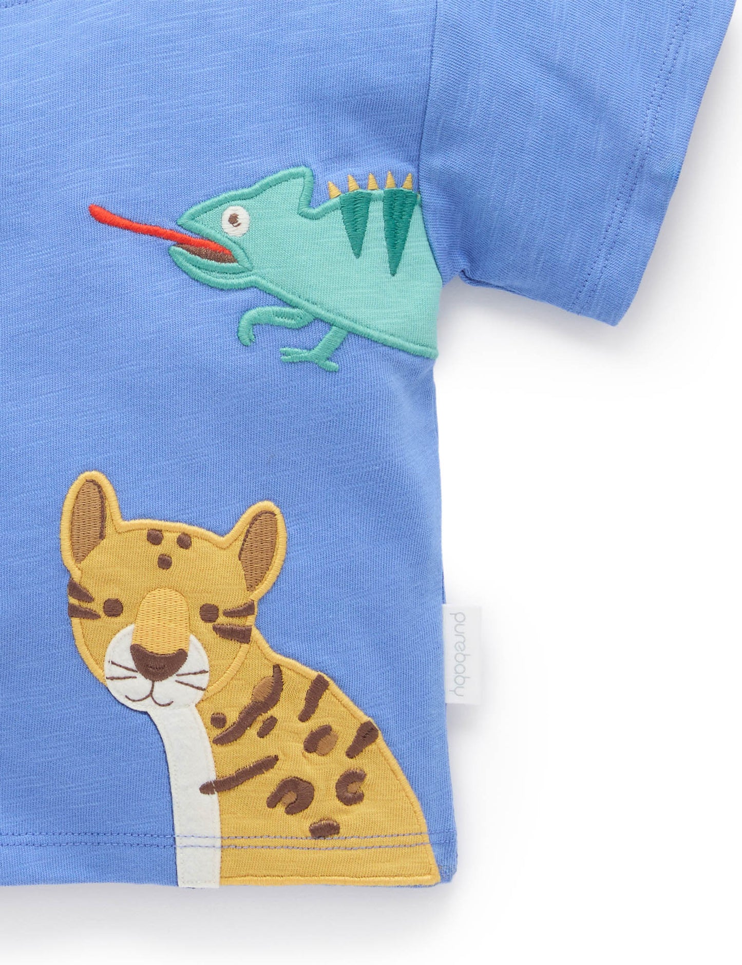 Hola Relaxed Tee | Blue