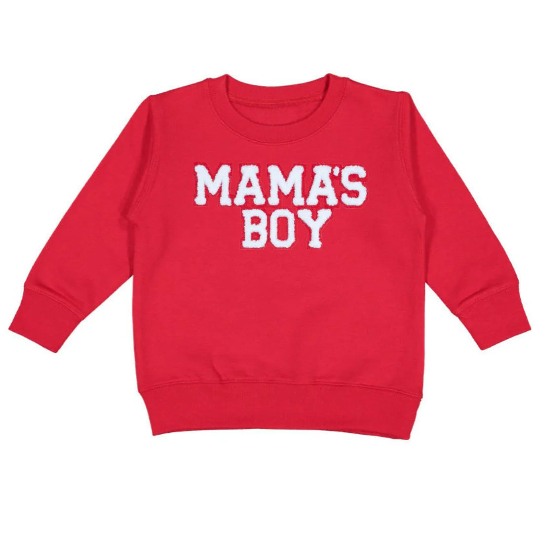 Mama’s Boys Chenille Sweatshirt