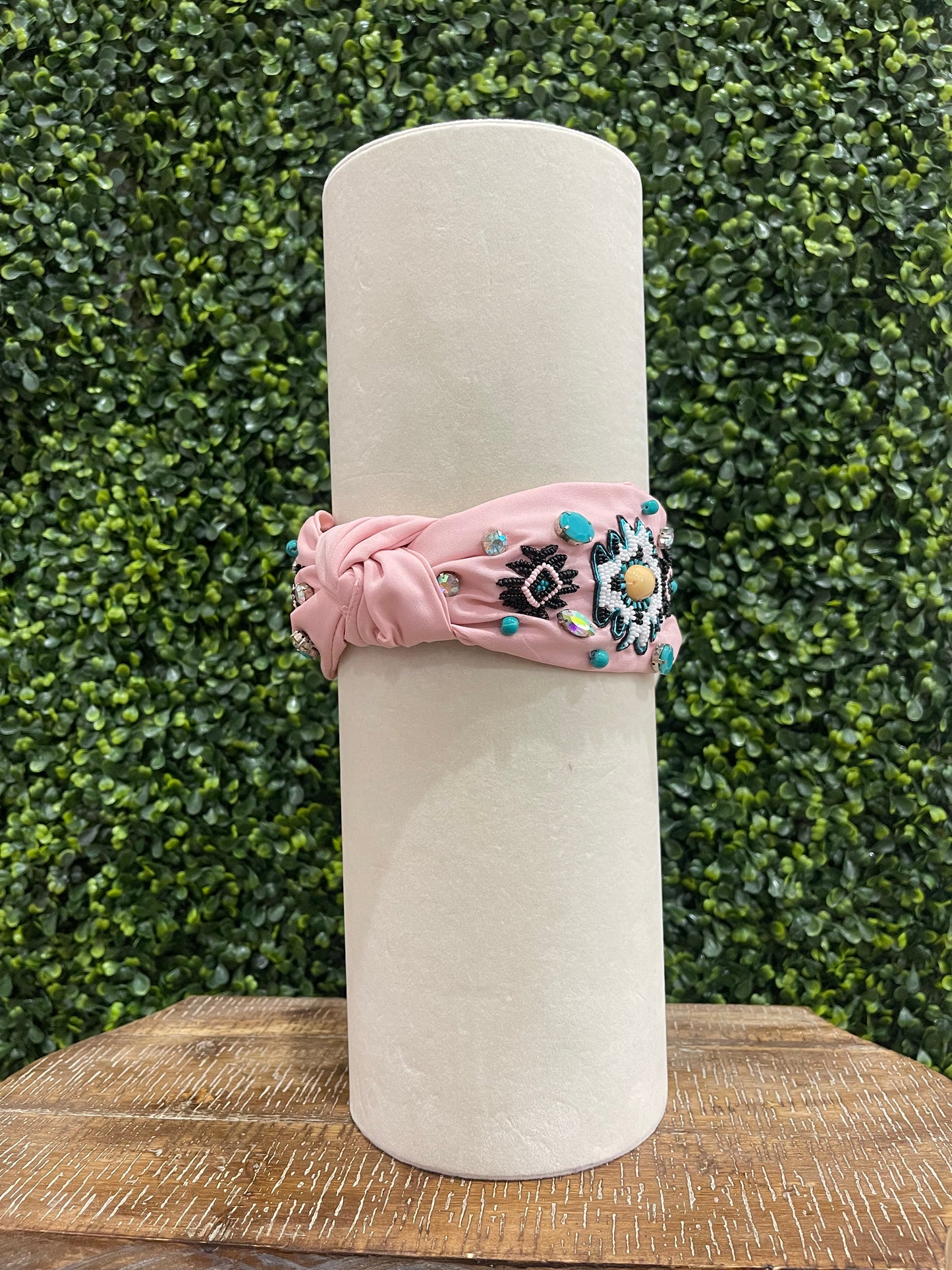 Light Pink Western Vibes Knot Headband