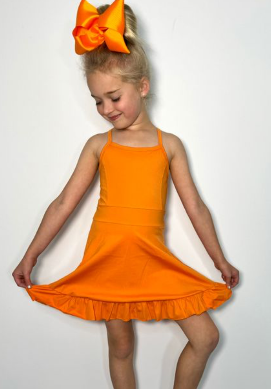 Activewear Dress | Orange
